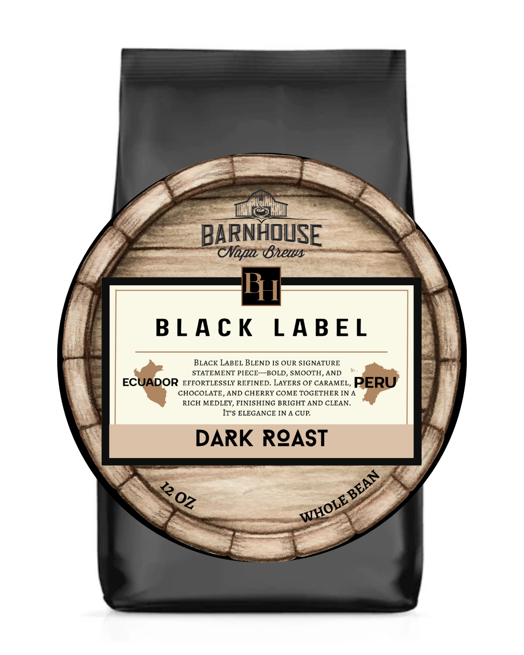Black Label-Dark Roast-Ecuador/Peru