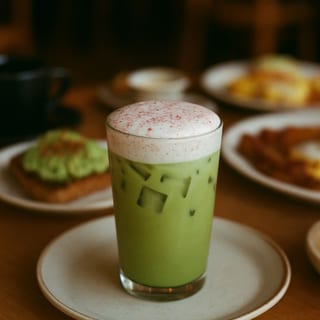 Grinch Matcha Latte