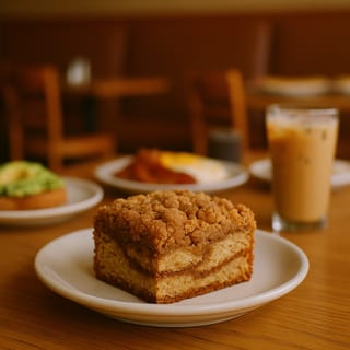 Brown Butter Cinnamon Crunch Coffee Cake